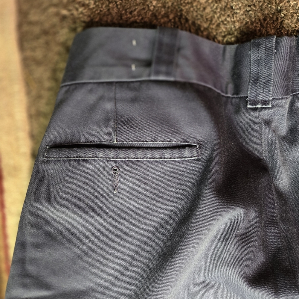 Big Mac vintage navy work shorts sz34L - Picture 5 of 5